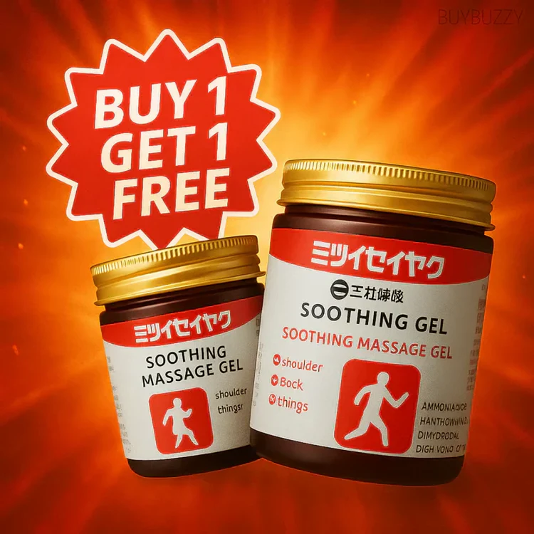 Japanese Instant Pain Relief Soothing Massage Gel (Buy 1 Get 1 Free)
