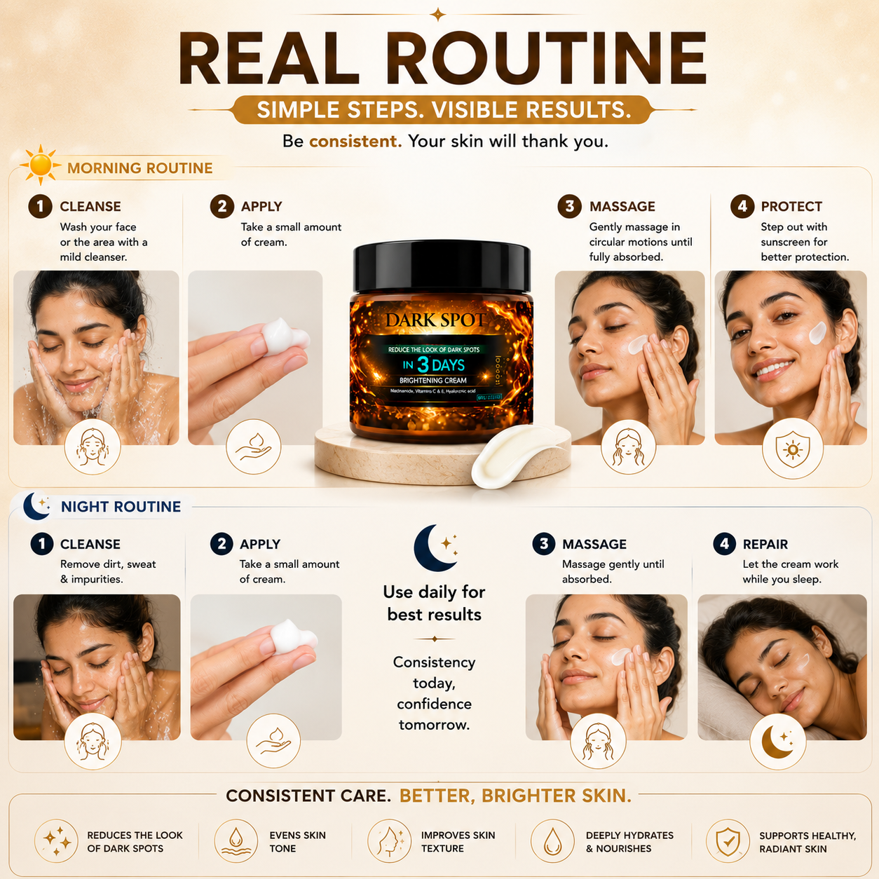 LumiClear™ ✨ Advanced Dark Spot Corrector | with Niacinamide & Bee Venom
